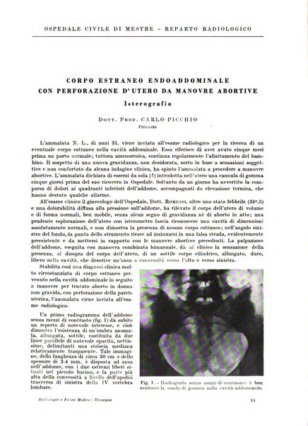 Radiologia e fisica medica. Sezione 2, Rassegna