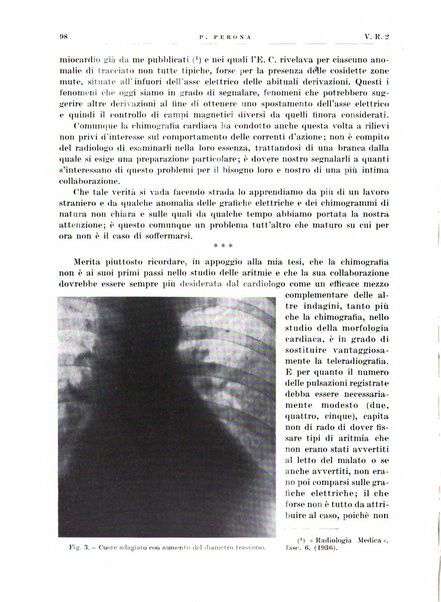 Radiologia e fisica medica. Sezione 2, Rassegna