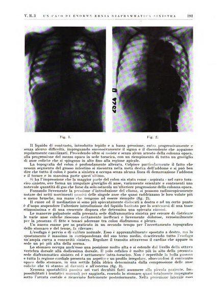 Radiologia e fisica medica. Sezione 2, Rassegna