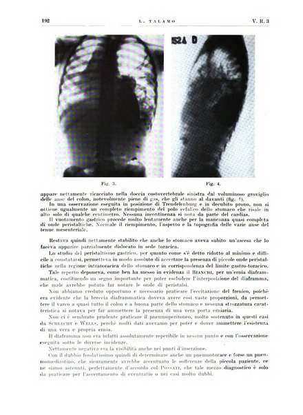 Radiologia e fisica medica. Sezione 2, Rassegna