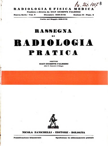 Radiologia e fisica medica. Sezione 2, Rassegna