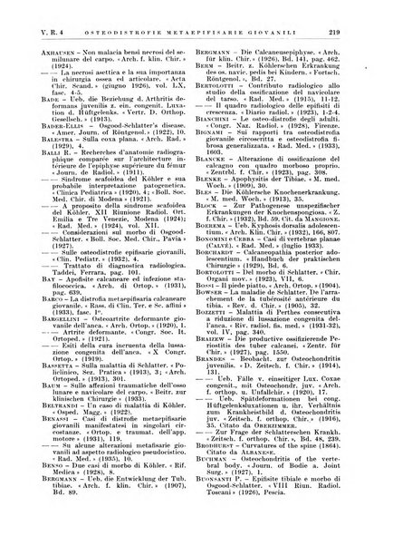 Radiologia e fisica medica. Sezione 2, Rassegna