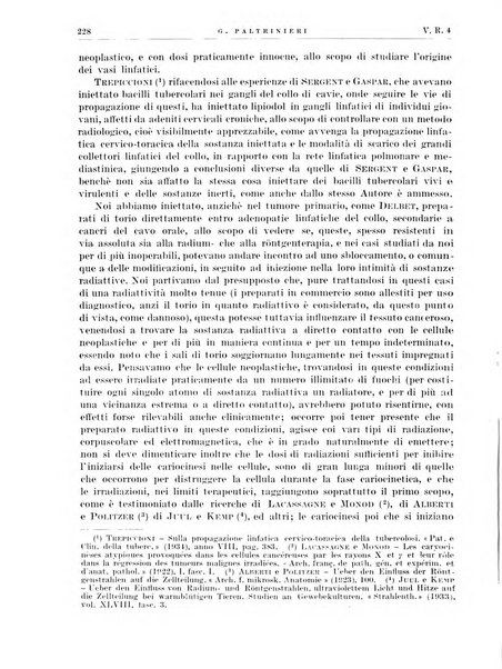 Radiologia e fisica medica. Sezione 2, Rassegna