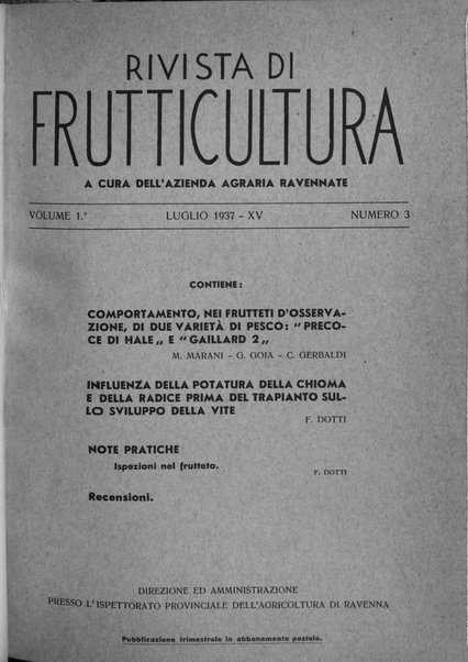 Rivista di frutticultura