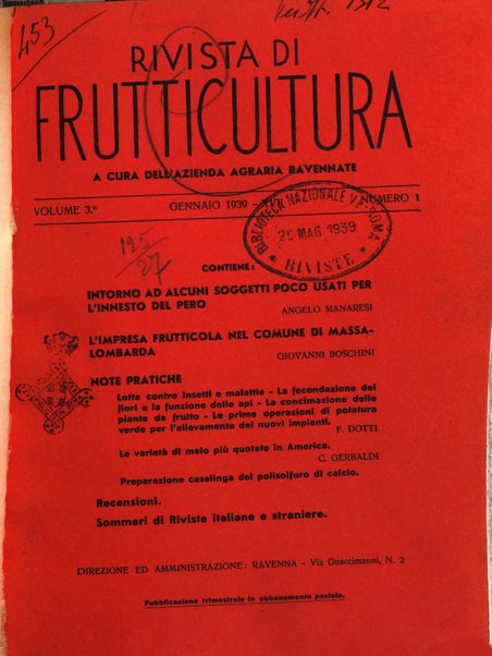 Rivista di frutticultura