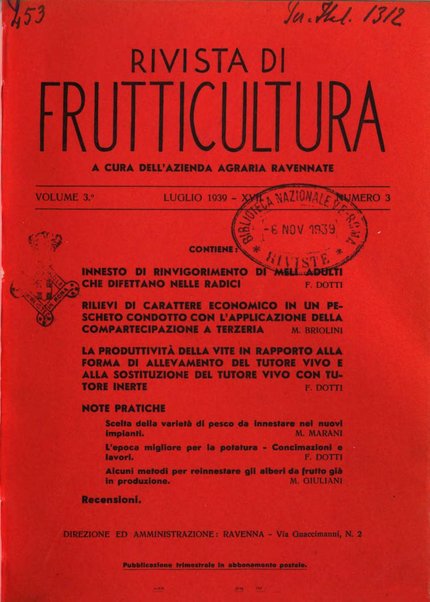 Rivista di frutticultura