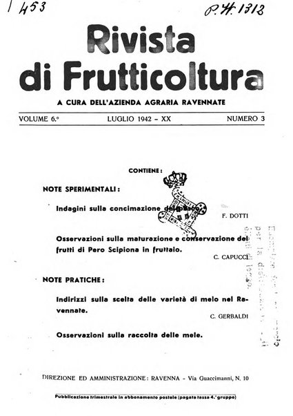 Rivista di frutticultura