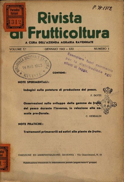 Rivista di frutticultura