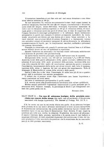 Archivio italiano di urologia