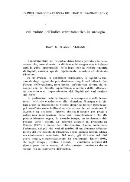 Archivio italiano di urologia