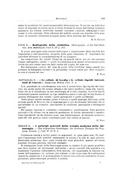 Archivio italiano di urologia