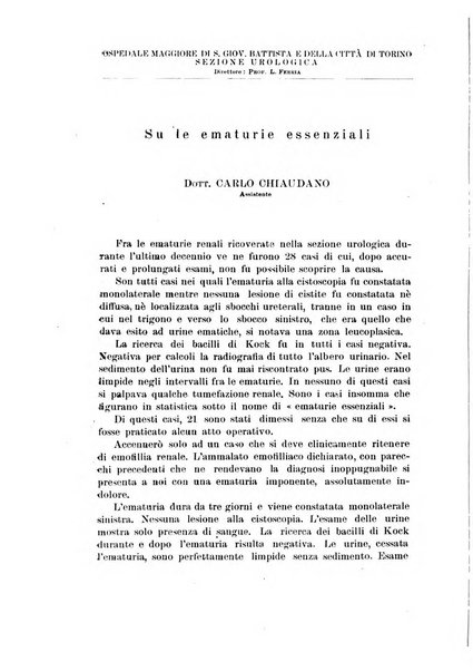 Archivio italiano di urologia