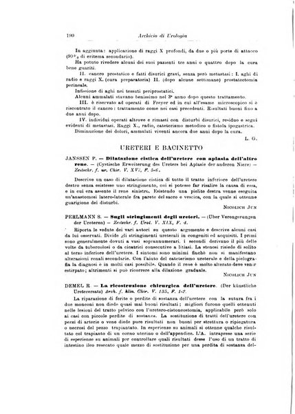 Archivio italiano di urologia