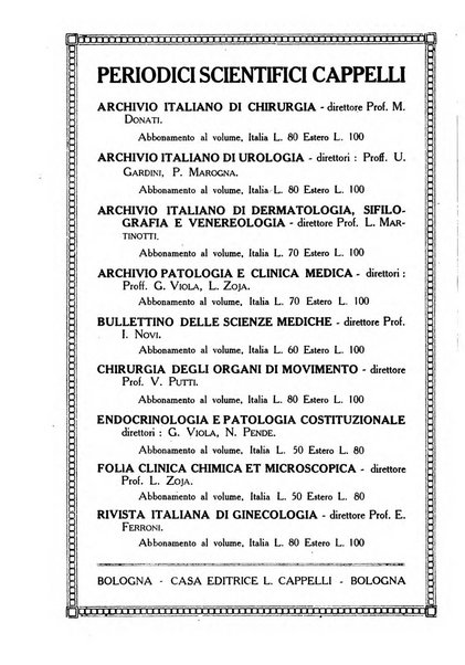 Archivio italiano di urologia