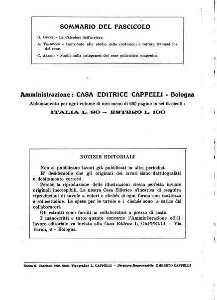 Archivio italiano di urologia