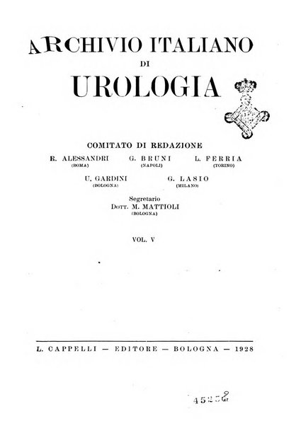 Archivio italiano di urologia