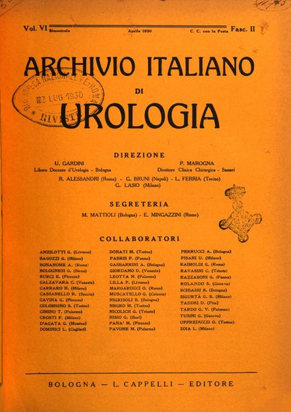 Archivio italiano di urologia