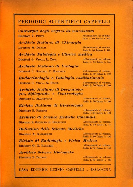 Archivio italiano di urologia