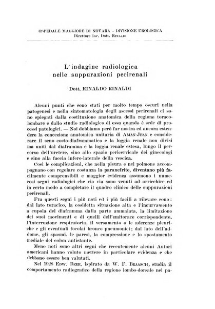 Archivio italiano di urologia