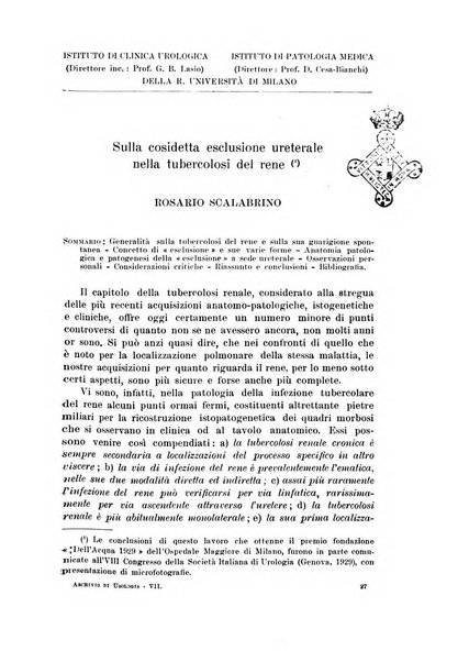 Archivio italiano di urologia