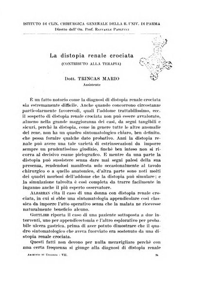 Archivio italiano di urologia