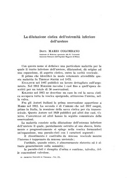 Archivio italiano di urologia