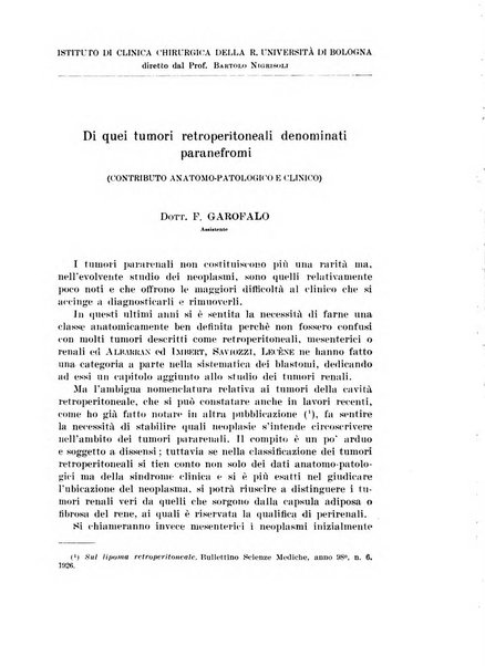 Archivio italiano di urologia