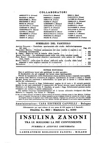 Archivio italiano di urologia