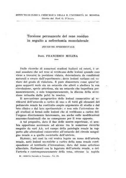 Archivio italiano di urologia