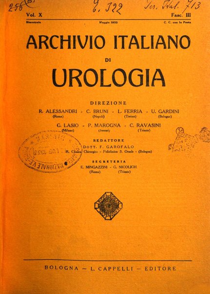 Archivio italiano di urologia