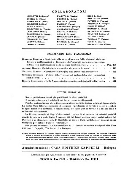 Archivio italiano di urologia