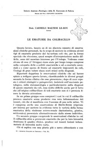 Archivio italiano di urologia