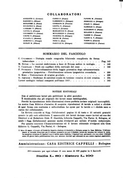 Archivio italiano di urologia