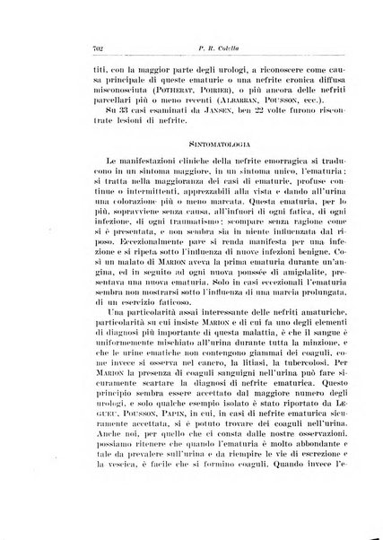 Archivio italiano di urologia