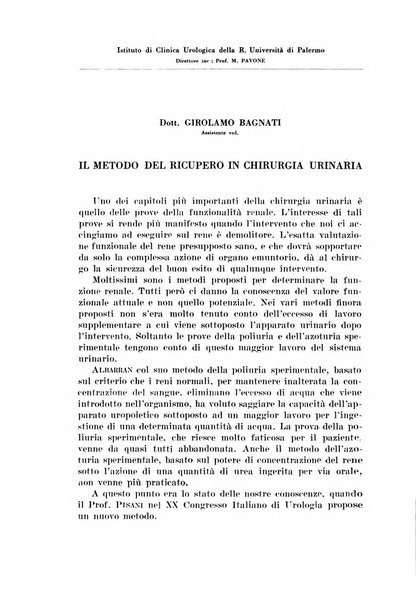 Archivio italiano di urologia