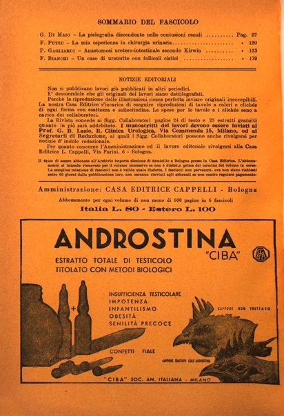 Archivio italiano di urologia