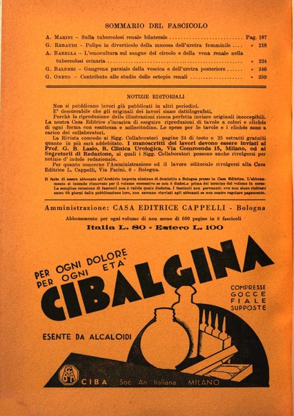 Archivio italiano di urologia