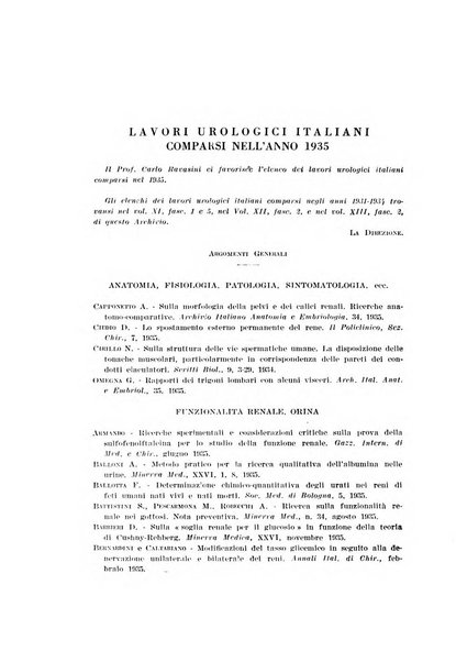 Archivio italiano di urologia