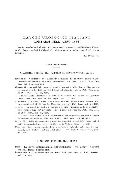 Archivio italiano di urologia