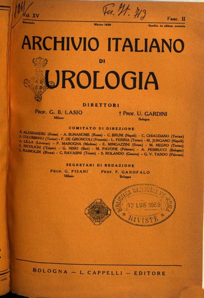 Archivio italiano di urologia