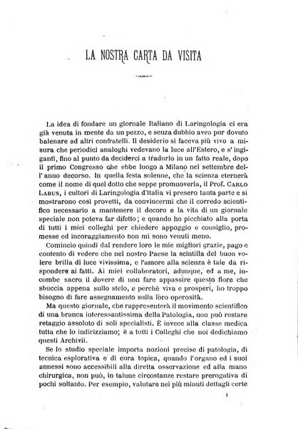 Archivii italiani di laringologia periodico trimestrale