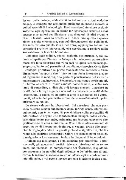 Archivii italiani di laringologia periodico trimestrale