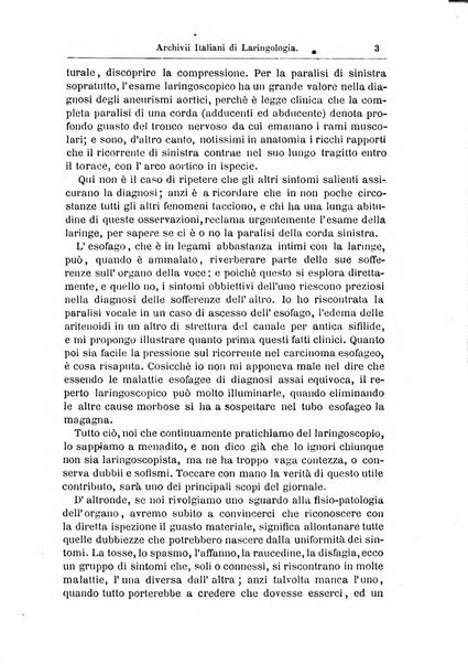 Archivii italiani di laringologia periodico trimestrale