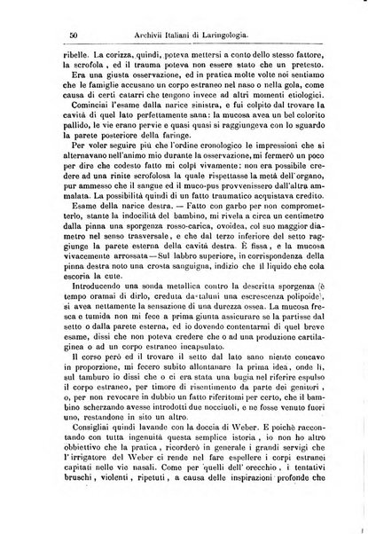 Archivii italiani di laringologia periodico trimestrale