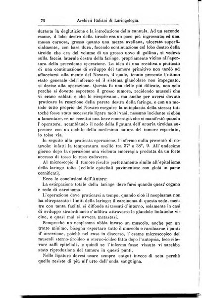 Archivii italiani di laringologia periodico trimestrale