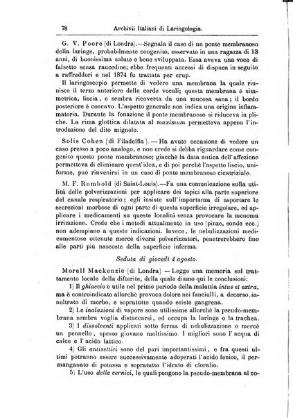 Archivii italiani di laringologia periodico trimestrale