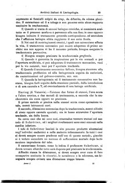 Archivii italiani di laringologia periodico trimestrale