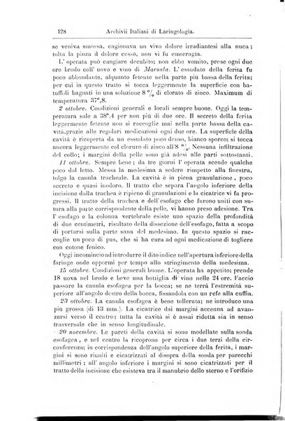 Archivii italiani di laringologia periodico trimestrale