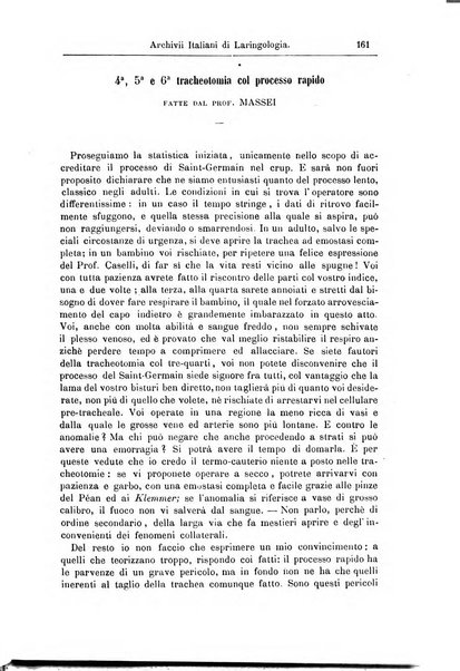 Archivii italiani di laringologia periodico trimestrale