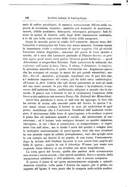 Archivii italiani di laringologia periodico trimestrale